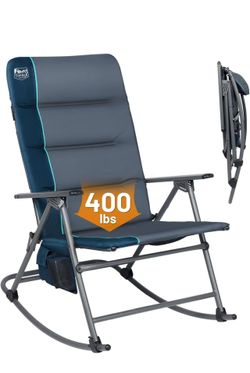 ❤️‍🔥 Ridge Oversized Folding Rocking Camping Chair