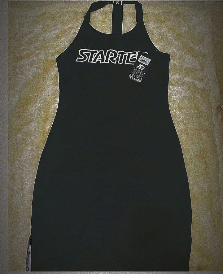 NWT Starter Black Label T-Back Dress