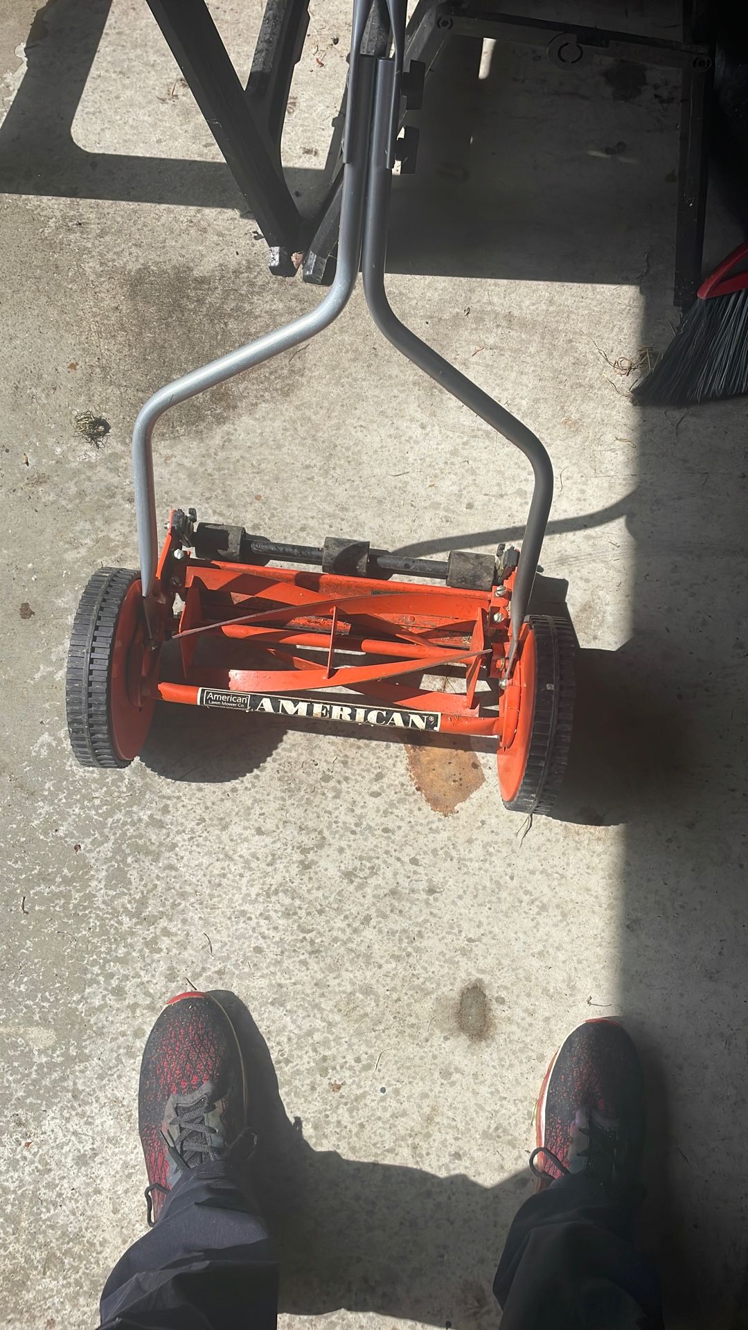 Manual Push Mower