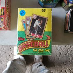 Sealed Topps Baseball The Real One