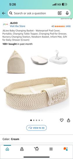 Baby Changing Basket