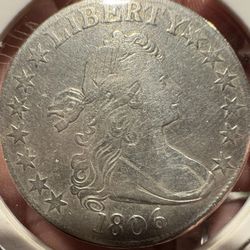 1806 Draped Bust Half Dollar
