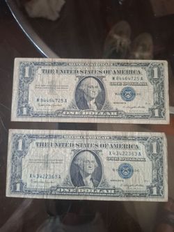 $1 1957 blue seal