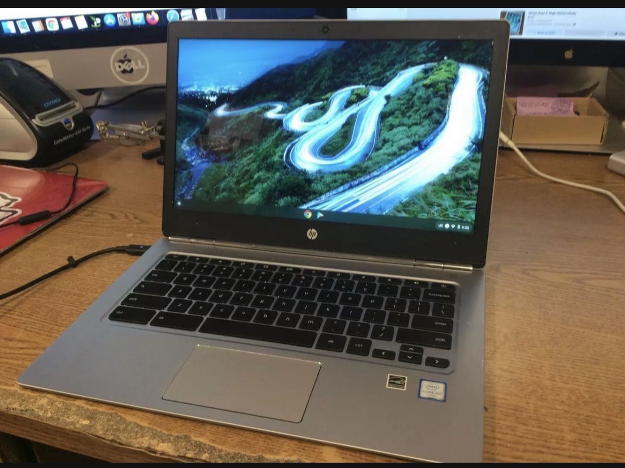 HP Chromebook 13 G1 QHD Intel M5-6Y57 8GB RAM 32GB SSD