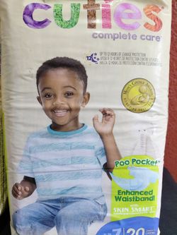 Cuties Complete Care Diapers Size 7