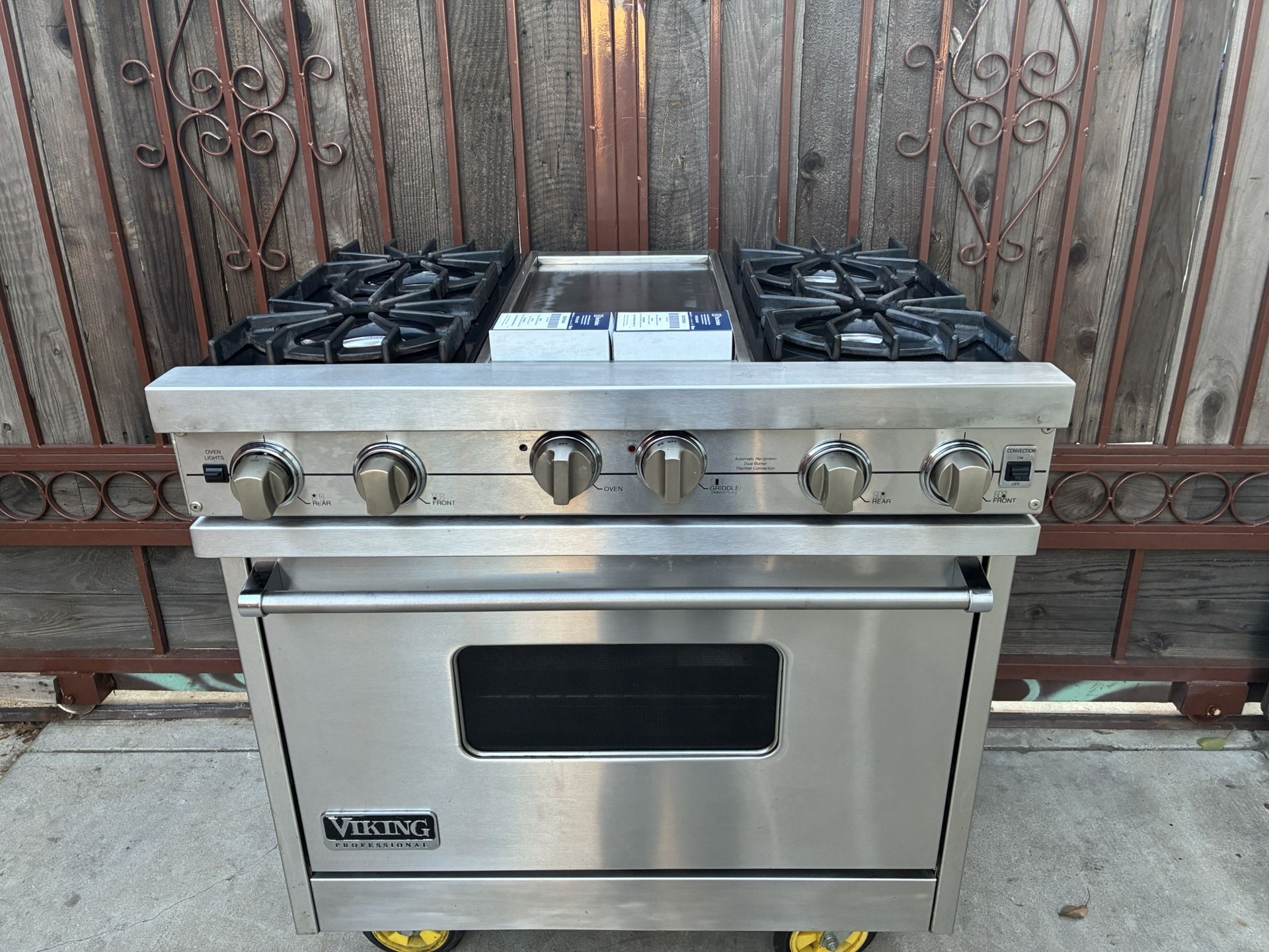 Viking 36 Range Stove Oven