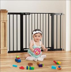 30" Tall Baby/Pet Gate for Stairs and Doorways