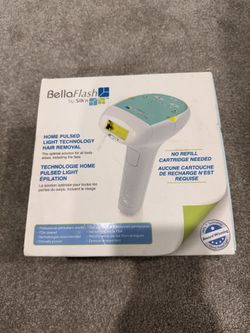 BELLAFLASH By Silk'n Home HAIR REMOVAL System Laser Light Technology Epilation