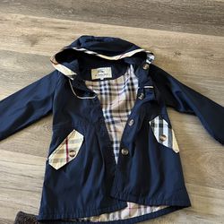 Burberry Trench Coat Jacket Girls Size 6-7