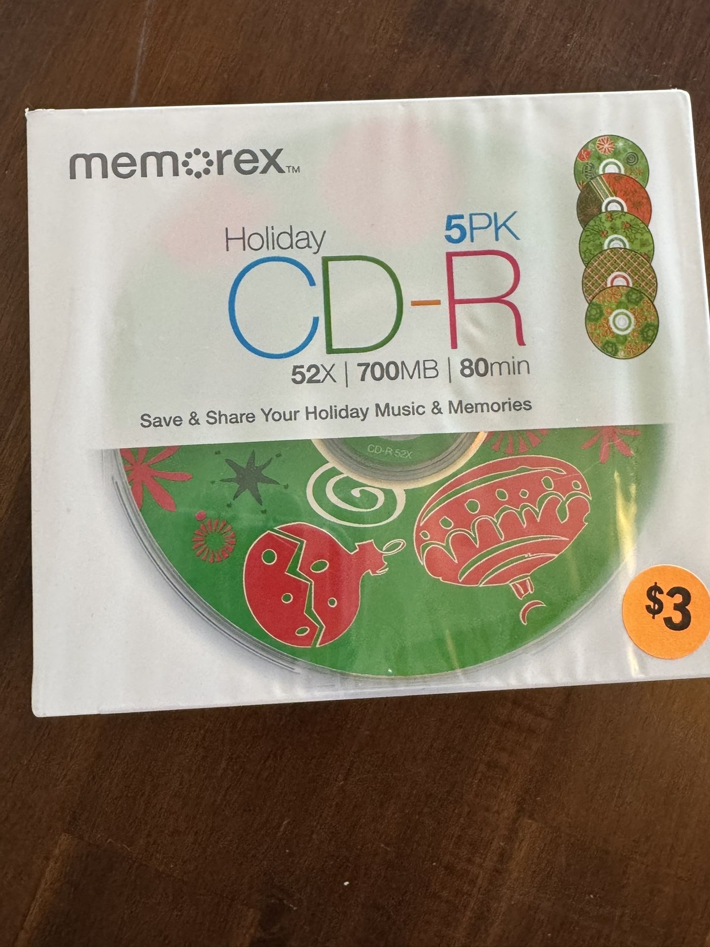 Christmas Theme Blank CDs *NEW