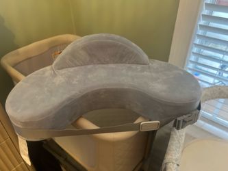 Momcozy Gray Nursing Breastfeeding Pillow with Waist Strap