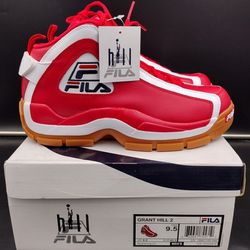 Fila Grant Hill 2 Men's Basketball High Top Shoes Sneakers MSRP $120