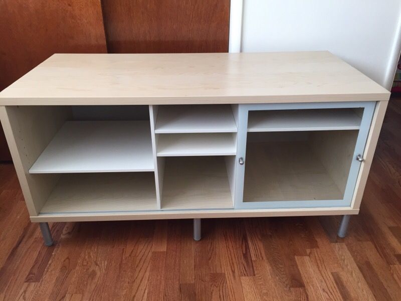 IKEA magiker tv stand: midcentury modern tv stand