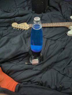 Blue And Pink Lava Lamp
