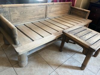 mcguire san francisco furniture / sofa / table vintage