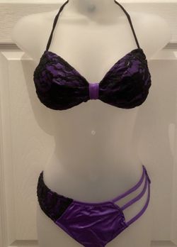 Sexy lace 2 piece swimsuit