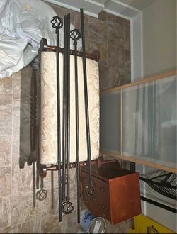 Decorative curtain rods