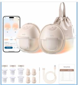 eufy Security Heated Breast Pump S1, Hands-Free Breast Pump