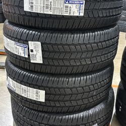 (4) - 275/55/21 Michelin LTX M/S2 Tires
