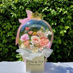 Mothers Day Handmade Flower Balloon Bouquet 