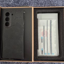 Samsung Galaxy Z Fold 6 Carbon Fiber Magnetic Case