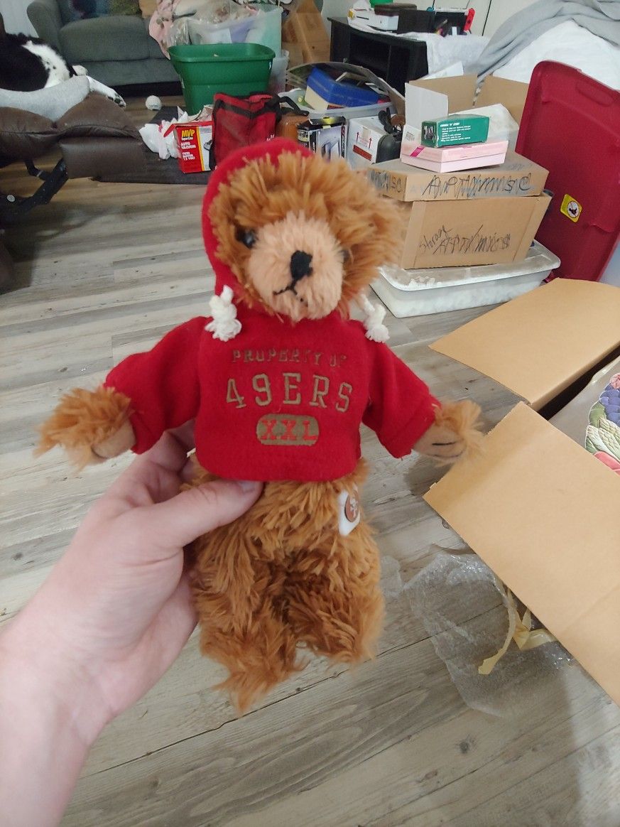 49ers Teddy Bear