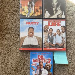 5 pack laugh out loud Eddie Murphy movies for dvd