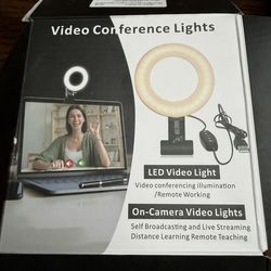 NIB Video Conference Ring Light Kit