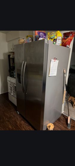 Silver Refrigerator