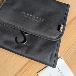 Burberry Black Men's Hanging Wash Bag BNWT