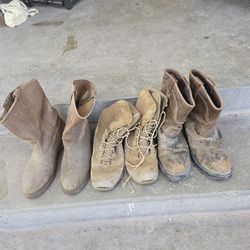 Men's Combat, Cowboy And Work Boots