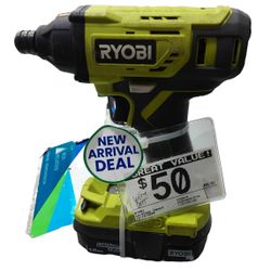 Ryobi P235avn Green Cordless Impact Drill