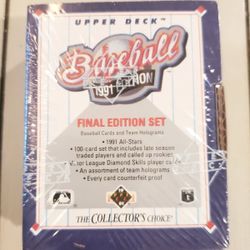 Upper Deck - 1991 - MLB - Final Edition - Complete Set - Factory Sealed