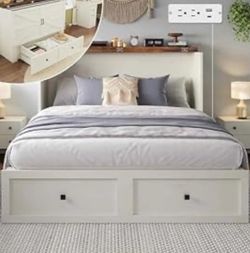 Luxoak Brand (Amazon) Queen Murphy Bed Cabinet