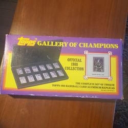 1988 Topps Gallery of Champions Collection