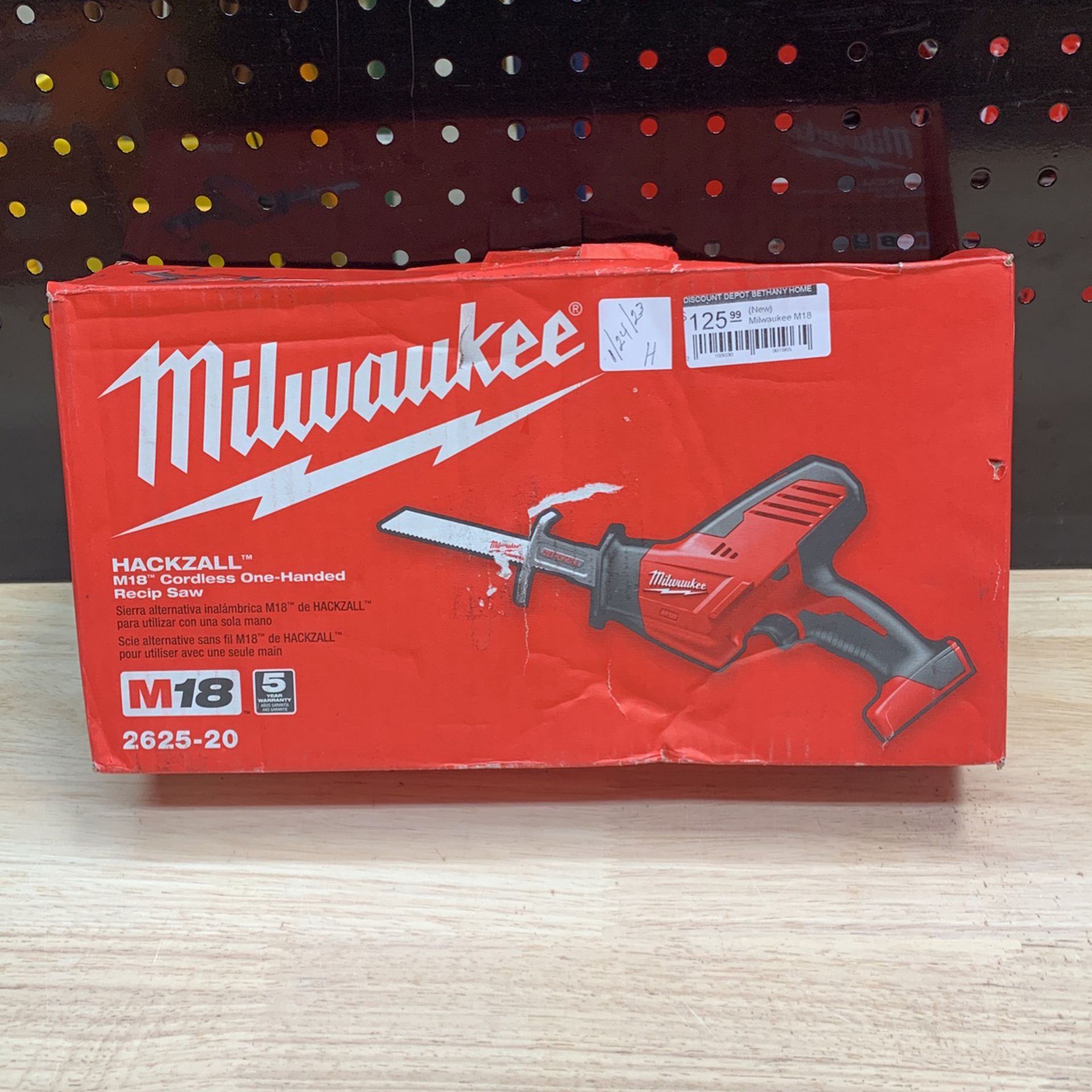 Milwaukee M18 18V Lithium-Ion Cordless HACKZALL Reciprocating Saw (Tool-Only)  for Sale in Phoenix, AZ OfferUp