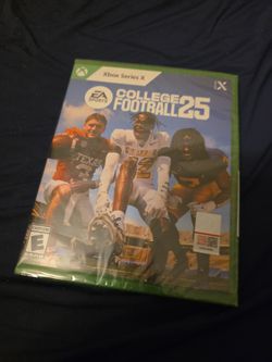 College Footbal 2025 Xbox Series X