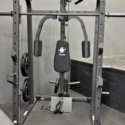 SM-1001 Multifunctional Smith Machine w FID Bench | Can add-on plates for a full bundle!