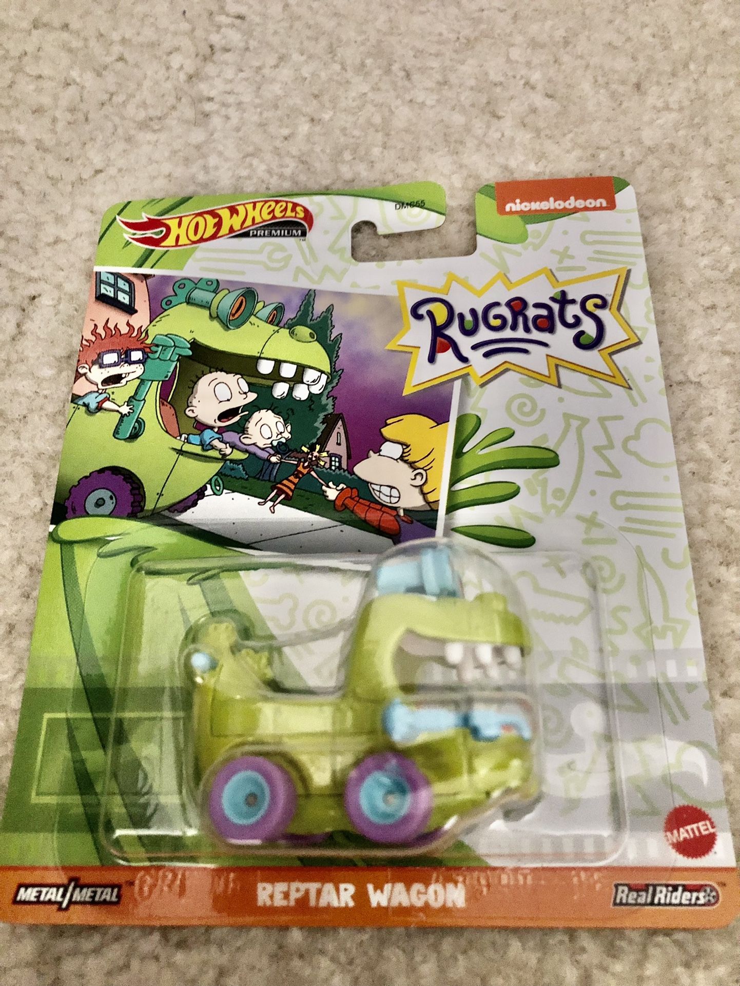 Hot Wheels 1:64 Retro Entertainment Rugrats Reptar Wagon 