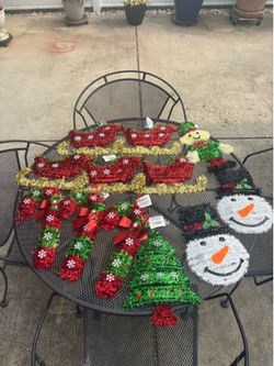 12 Christmas House Hanging Decorations