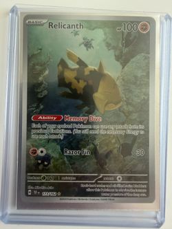 Pokemon Relicanth #173/162