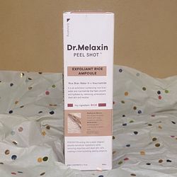 Dr.Melaxin Peel Shot Exfoliant Rice Ampoule
