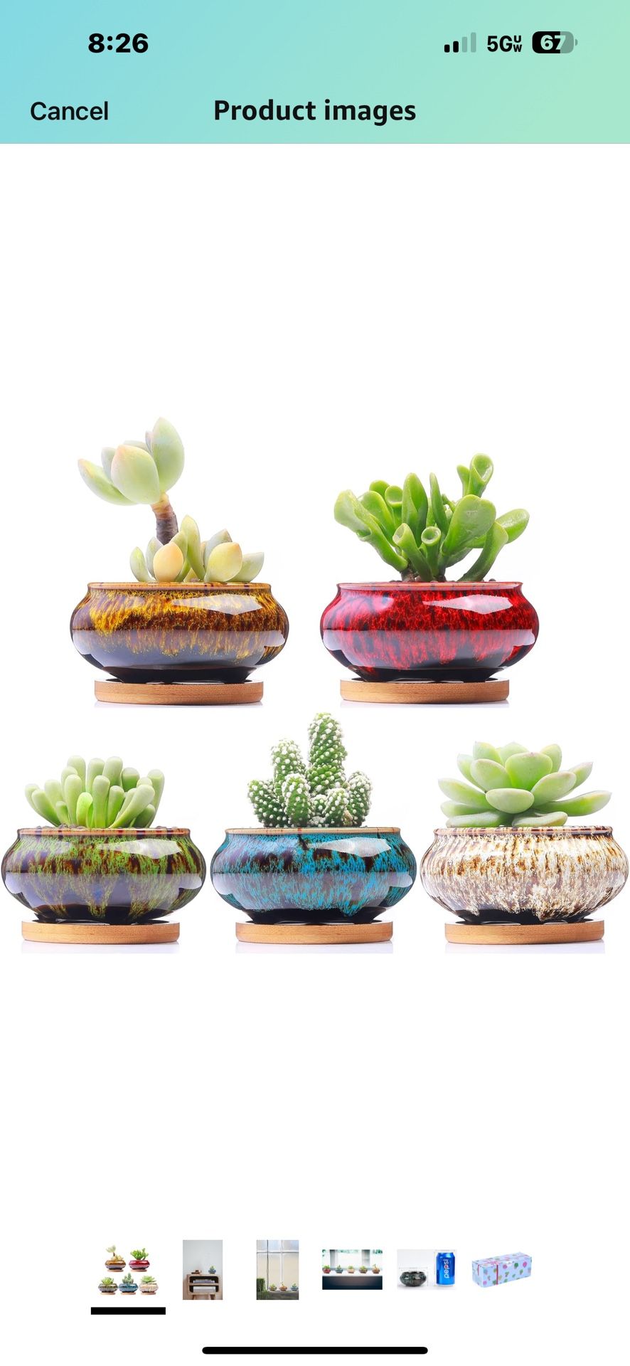 Ceramic Pots (small)