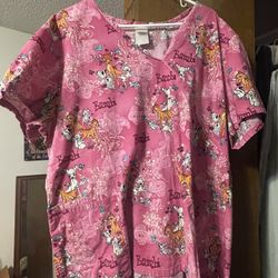 BAMBI THUMPER Scrubs Nursing Medical 2X lightly used. 