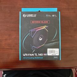 Lian Li UNI FAN TL 140 RGB - Reverse Blade (Black)