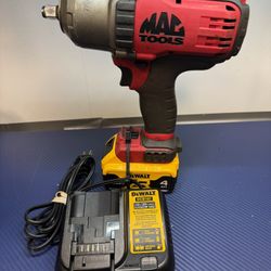 Mac Tools BWP151 1/2" Drive High Torque Impact Wrench 20V Max Cordless W/ Battery and charger