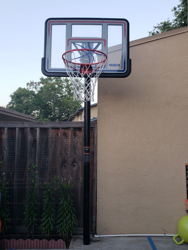 Basketball Hoop Adjustable (In-Ground Pole)