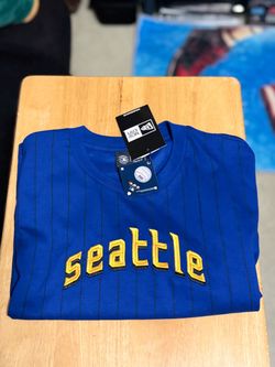 Seattle Mariners New Era Pinstripe Jersey