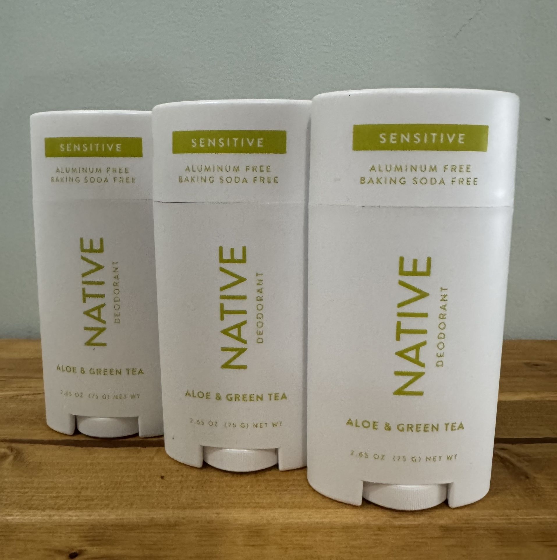 Native Sensitive - Aloe & Green Tea 3ct