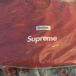 Supreme Washed Box Logo Crewneck Xl